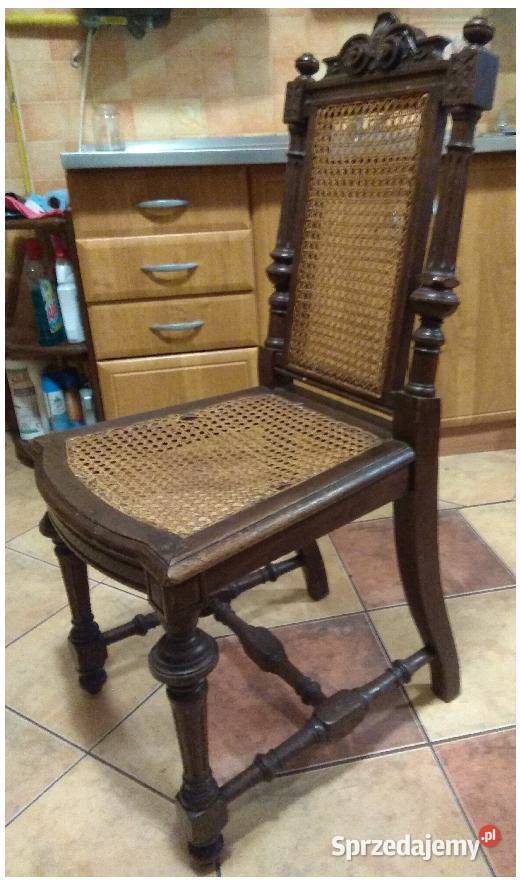Krzesło stare antyk Góra