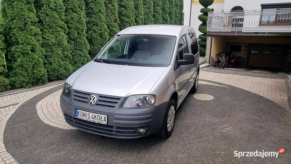 Volkswagen Caddy Android Climatronic 14 MPI mazowieckie Płońsk sprzedam