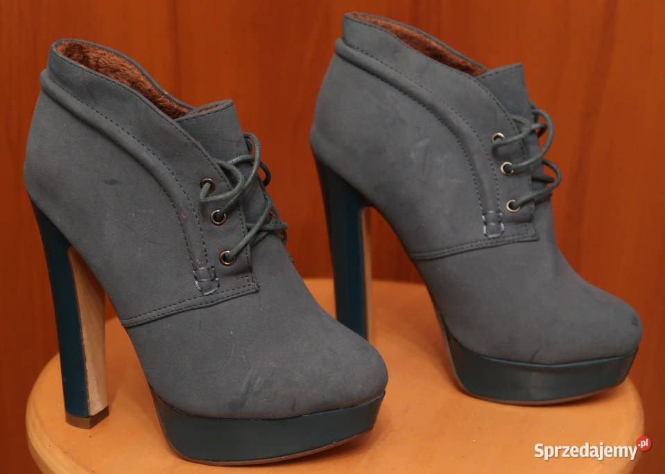 Ocieplane damskie buty botki firmy VICES 37 Obuwie sprzedam