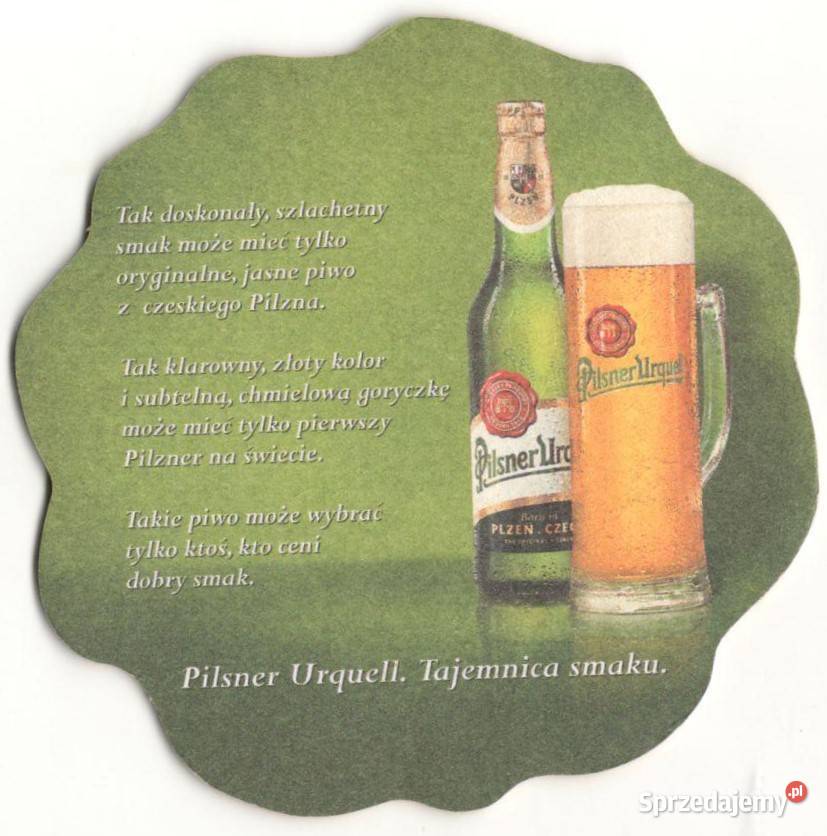 Pilsner Urquell podstawka do piwa 17 Birofilistyka Gliwice