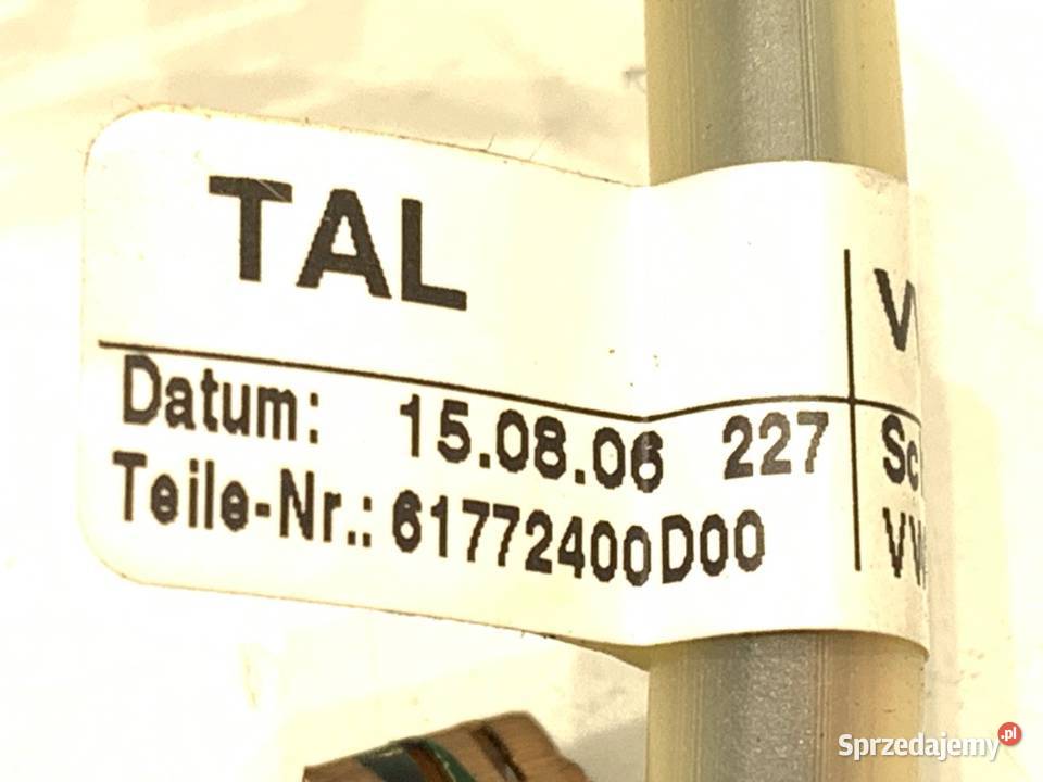 WIĄZKA PODUSZKI AIRBAG VW TOURAN