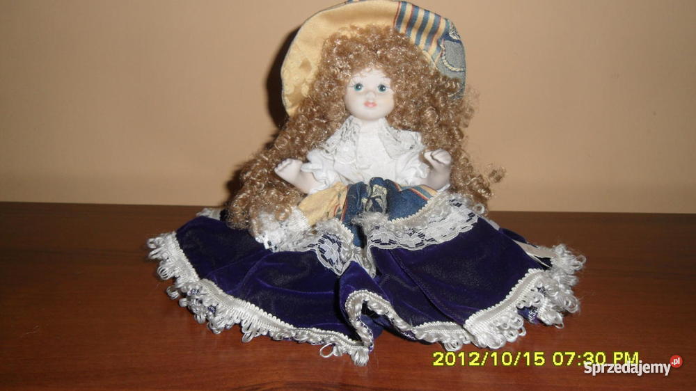 Włoska Porcelanowa lalka Creazioni Emmegi wys25 Lalki i akcesoria Zabawki