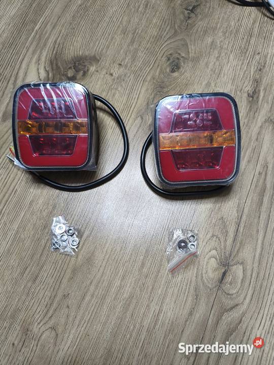 2x tylne światło przyczepy LED 1224 V 3 funkcje Berejów