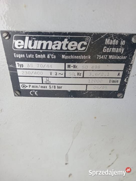 ELUMATEC PIŁA MGS 7230 FREZARKOKOPIARKA Produkcja
