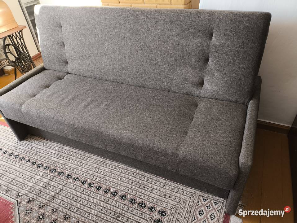 Kanapa sofa rozkładana szara Skarżysko-Kamienna