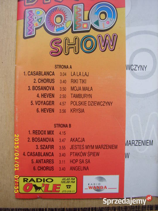 Disco polo DISCO POLO SHOW 3 Kasety kaseta Płyty i kasety sprzedam