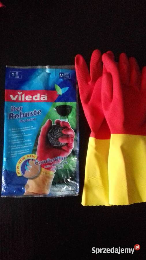NOWE rękawice Vileda mocne rozmiar M