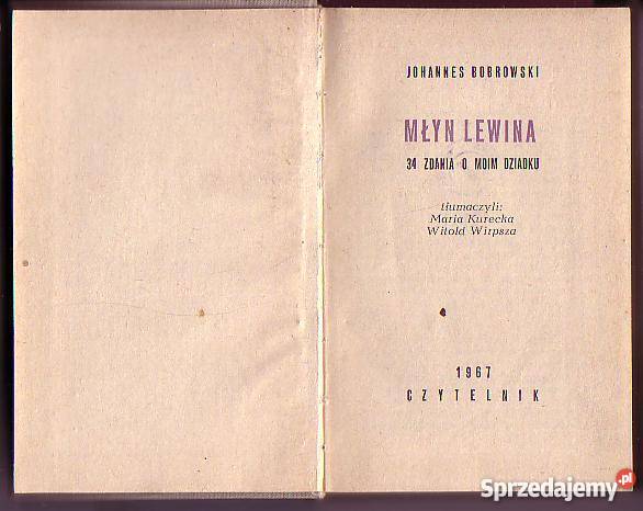 6272 MŁYN LEWINA 34 ZDANIA O MOIM DZIADKU Czyrna
