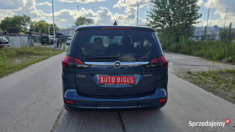 Opel Zafira 7 Osobowy super stan nowy rozrząd ASR (kontrola trakcji) pomorskie Lębork sprzedam