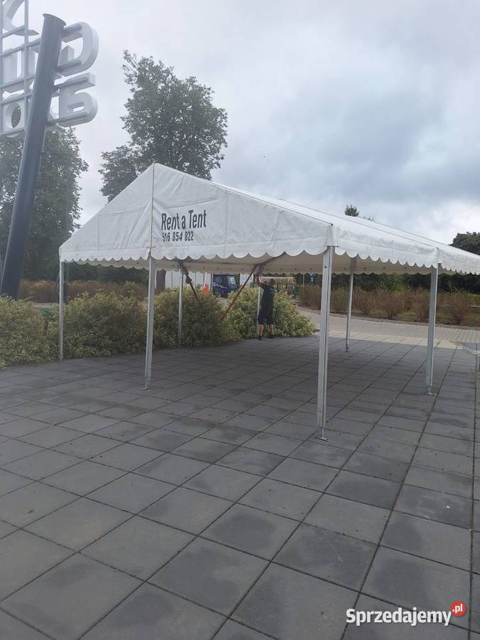 Namioty imprezowe z transportem Serokomla
