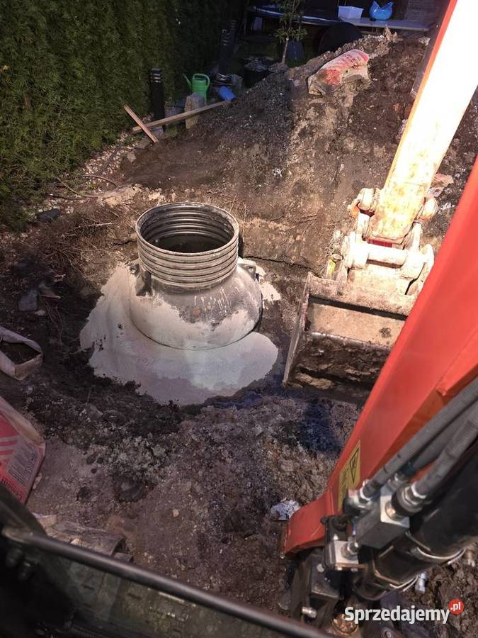 Przyłacza roboty ziemne kanalizacja mini koparka Tychy