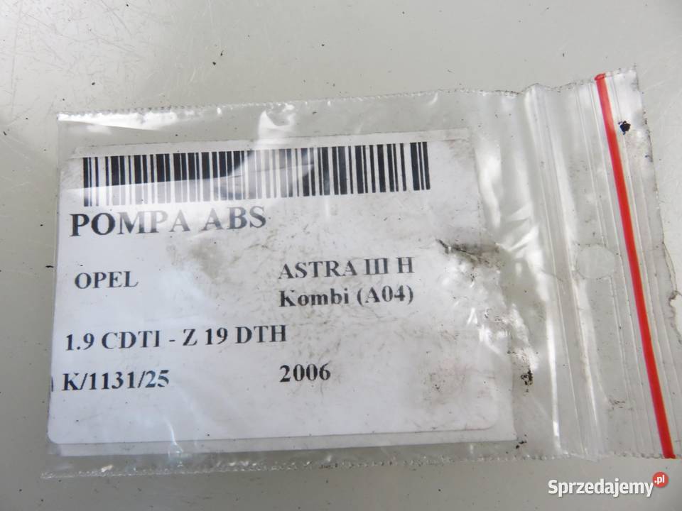 POMPA ABS OPEL ASTRA III H A04 13213610AL