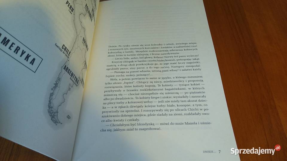 ameryka Martn Caparrós z języka hiszpańskiego miękka Gdańsk sprzedam