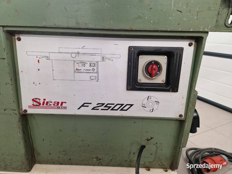 Wyrówniarka Strugarka Heblarka Grubościówka 4 Iwierzyce sprzedam