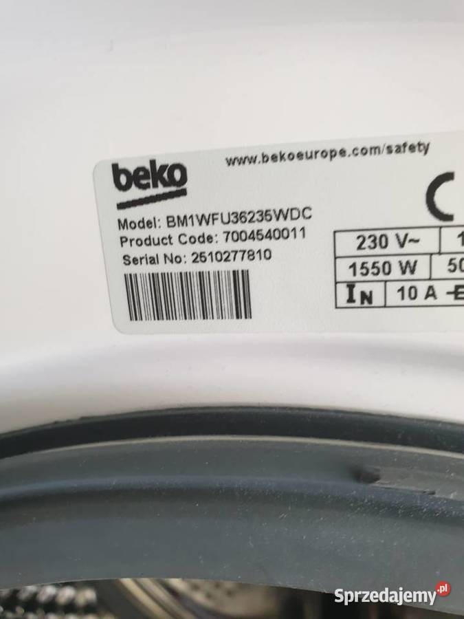 Pralka automatyczna BEKO slim B100 NOWA 500 85cm Jaworzno