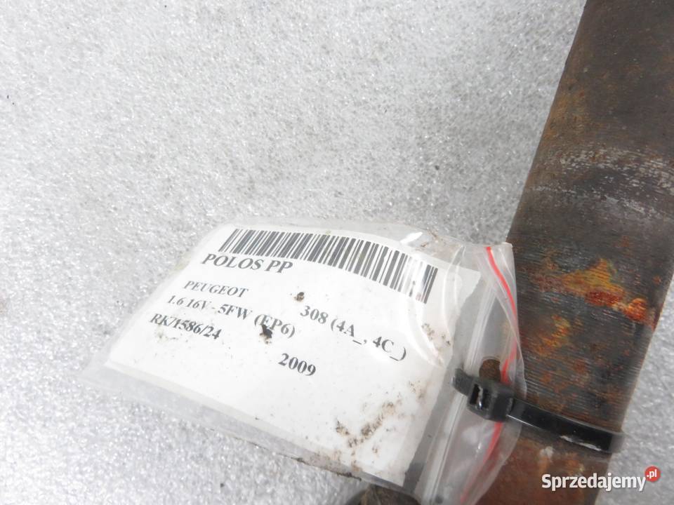 PÓŁOŚ PRAWA PRZEDNIA PEUGEOT 308 16 VTi