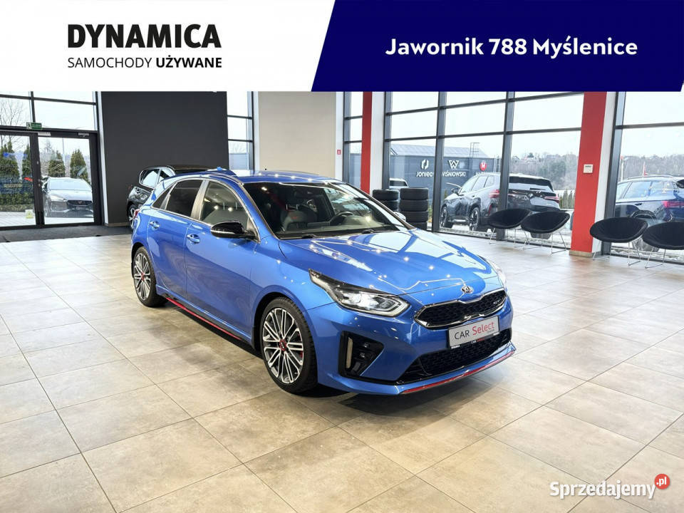 Kia Ceed VAT 23 GT 16TGDI 204 DCT 2019 r salon I Myślenice