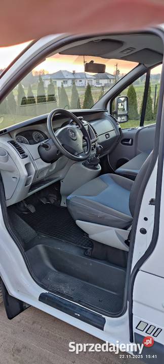 Opel Vivaro 20 CDTI pickup skrzynia nie trafic Kościelec