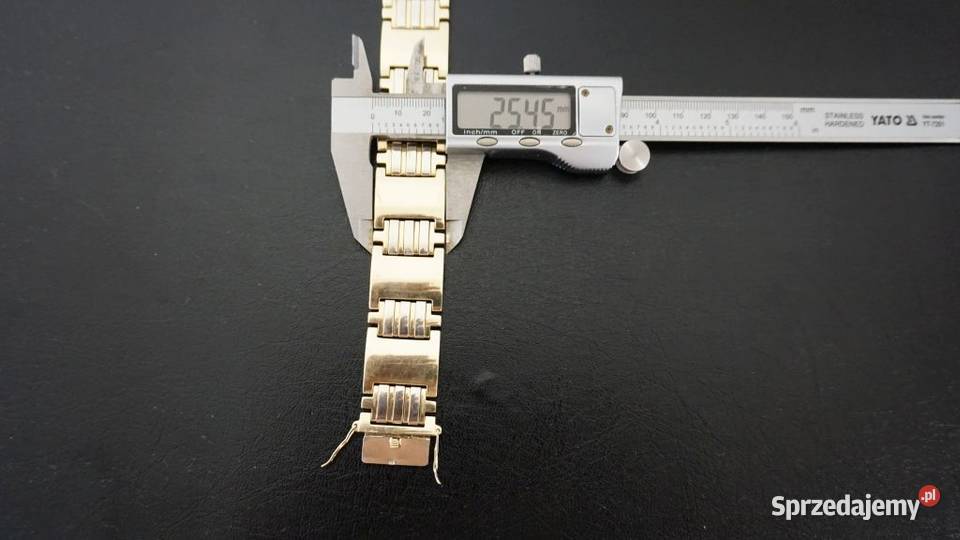 GRUBA SZEROKA BRANSOLETA 270G