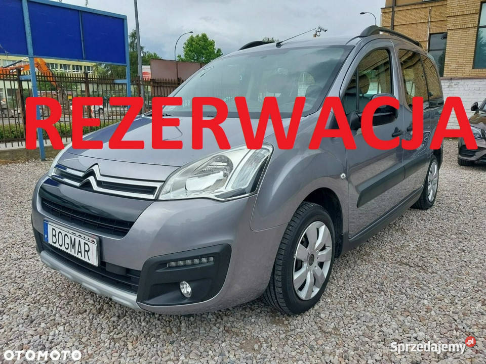 Citroen Berlingo 5 osobowy SALON pierwszy wł 100 możliwa zamiana mazowieckie