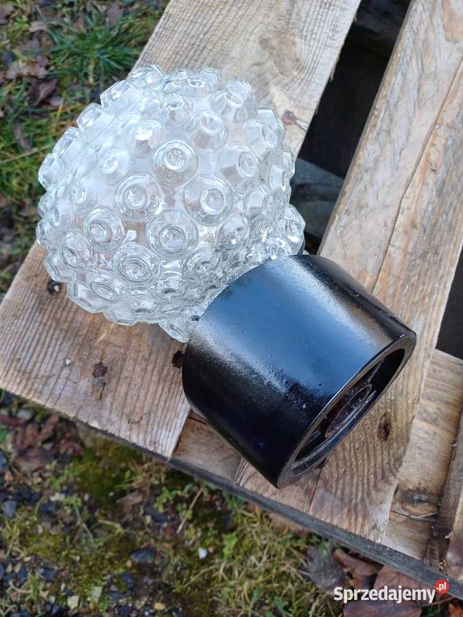 Retro lampa na bakielitowym kopycie dolnośląskie Lubań sprzedam