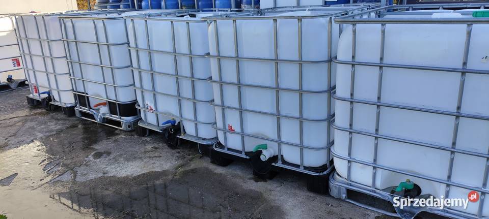 Zbiornik pojemnik beczka mauzer 1000L 220 woda Łomża sprzedam