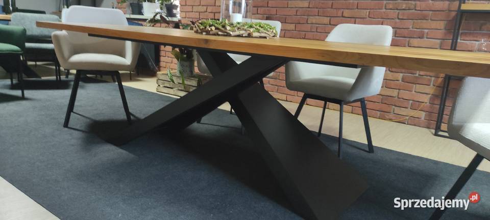 stół dębowy lity dąb premium producent dostępny śląskie Zimnowoda