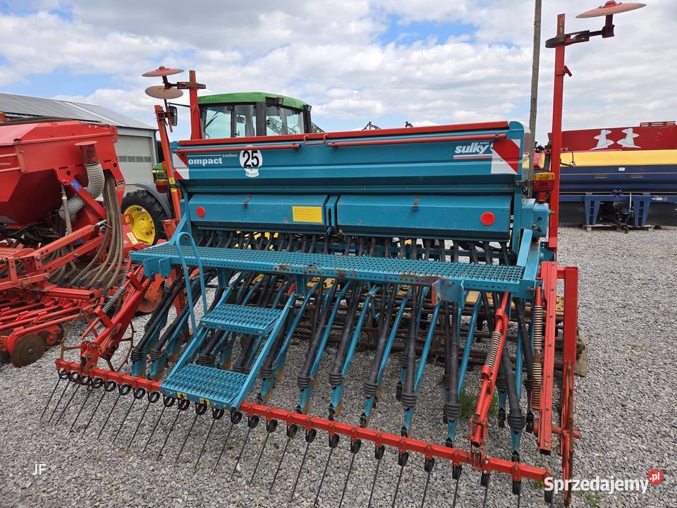 Siewnik SULKY Compact 3 metry nadbuwany ładny mazowieckie Gąsewo