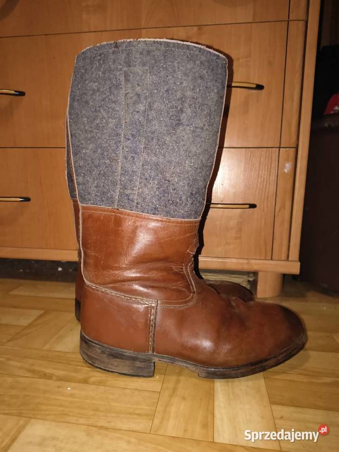 Wojskowe buty Wehrmachtu podlaskie Suwałki