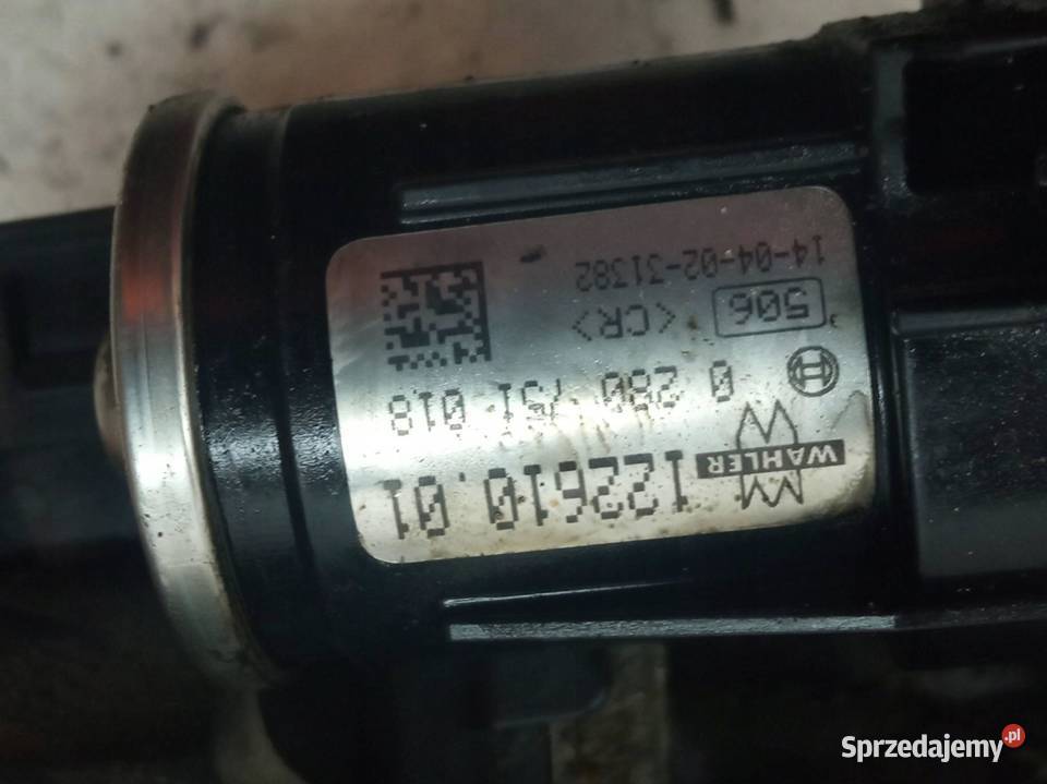 CHŁODNICA SPALIN 9807593080 20 HDI Citroen C4 osobowe