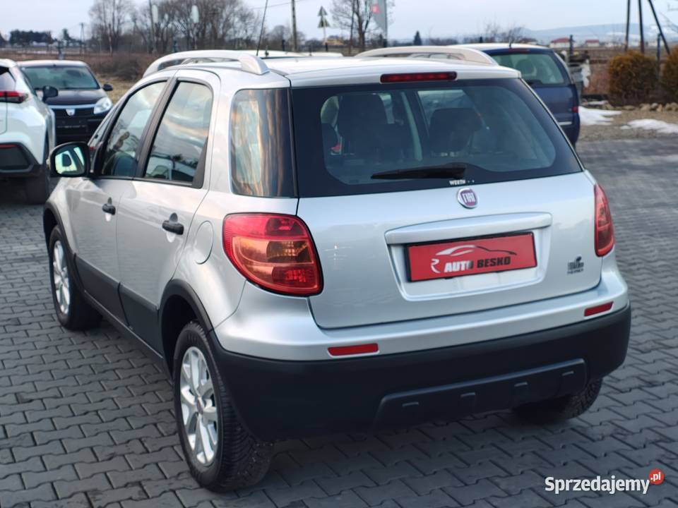 Fiat Sedici 2012r 16Benzyna Napęd 4x4 Stan sprowadzony Sedici Zarszyn sprzedam