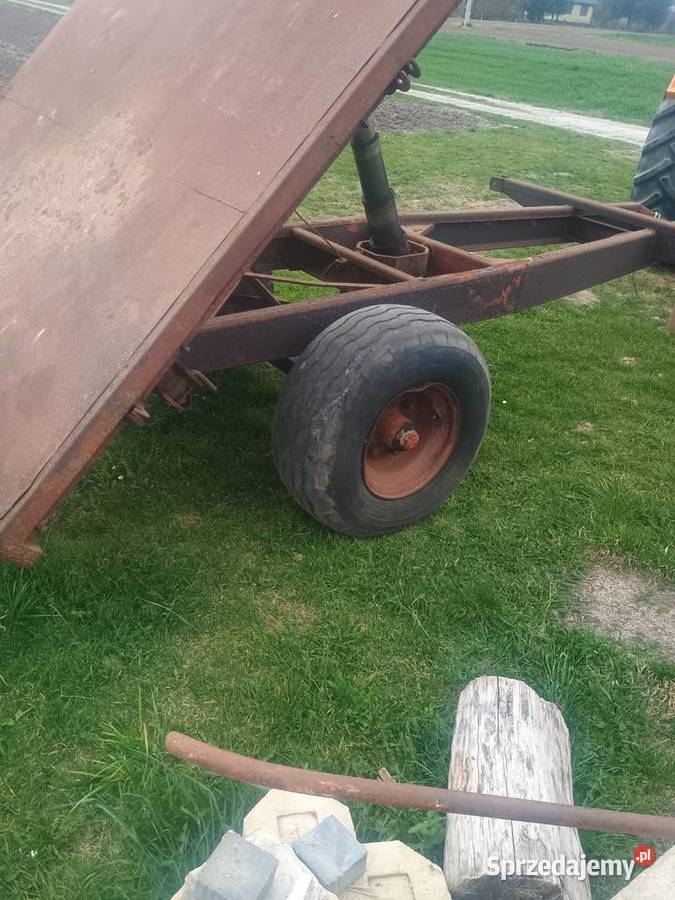 Przyczepa wywrotka 3 stronna lubelskie Żółkiewka-Osada