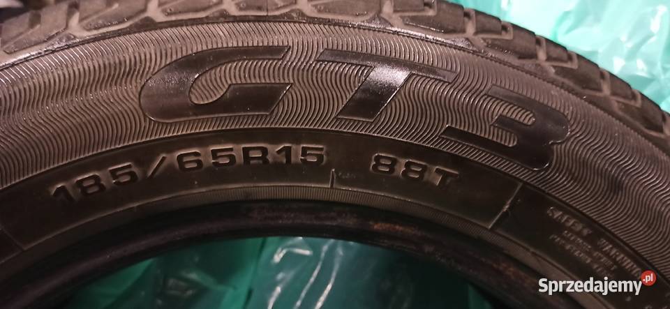 Opony letnie Goodyear GT3 18565 R15 4 sprzedam