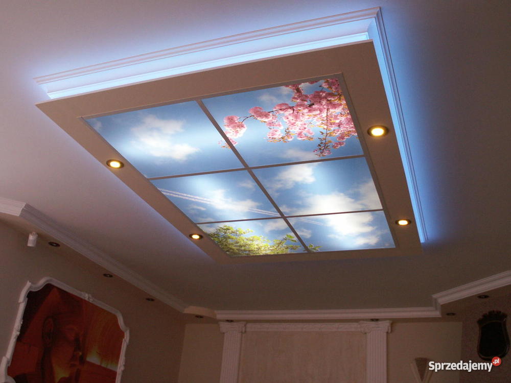 DEKORACYJNY SUFITTWÓJ KAWAŁEK NIEBA Suchy Bór