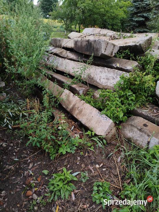 Sprzedam podkłady nie kolejowe betonowe Kiszkowo