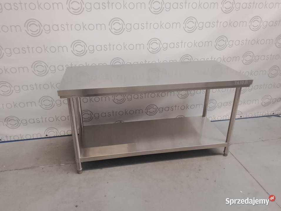 STÓŁ CENTRALNY SKŁADANY Z PÓŁKĄ 1600700850 Wrocław