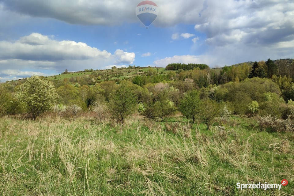 Żywiec widokowa działka rolna utwardzona śląskie sprzedam