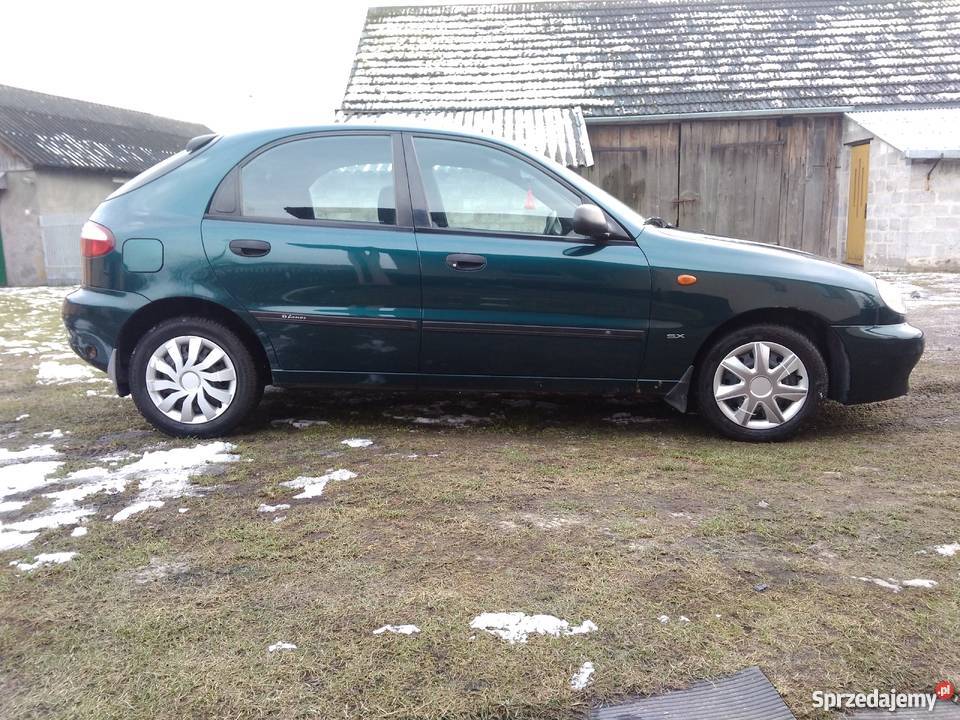 Daewoo Lanos 16 106 LPG 5D Najbogatsza wersja SX Micigózd