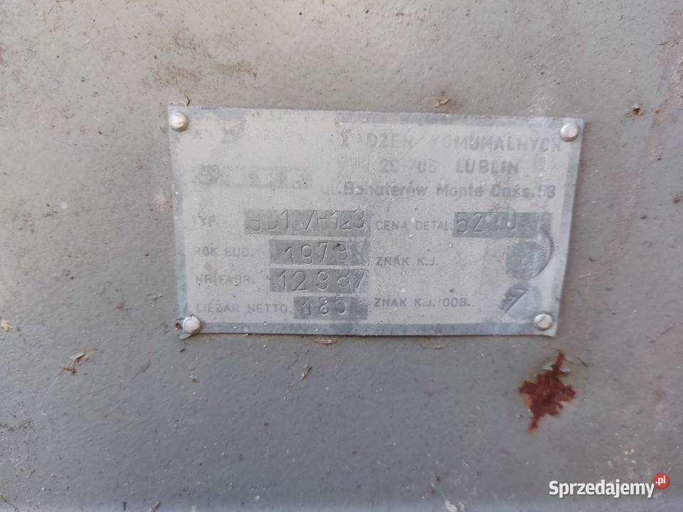 Śrutownik kamieniowy WUKO Lublin model H123 Pozostałe sprzedam