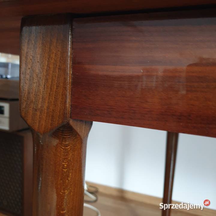 Stół PRL rozkładany solidny Zaborów