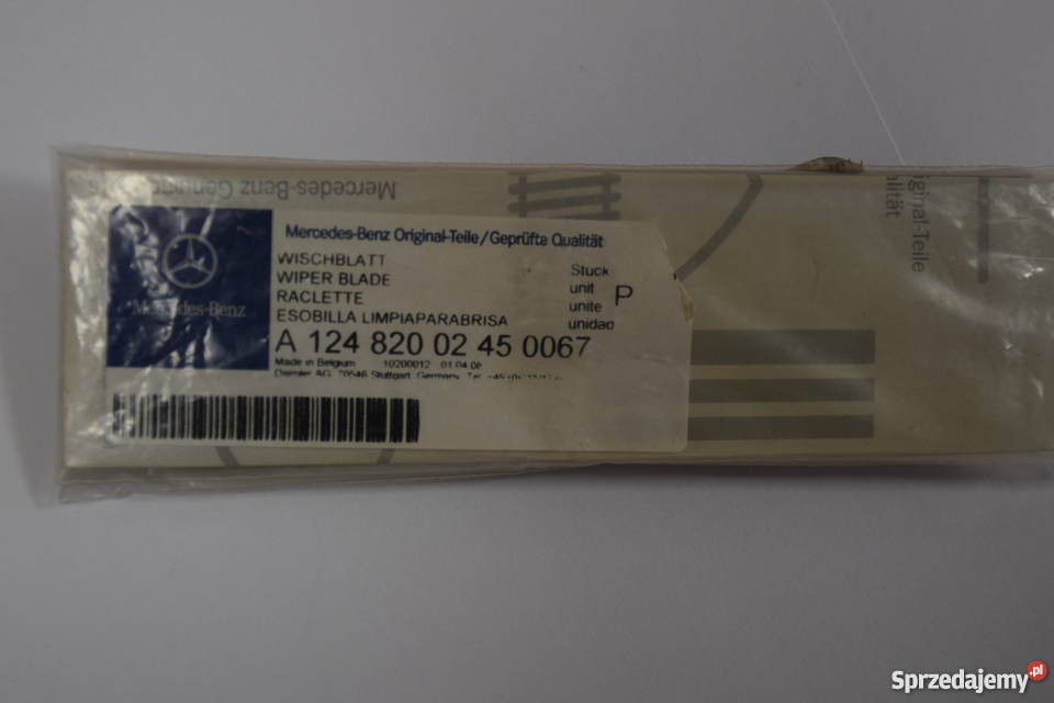 NOWE Oryginalne wycieraczki reflektorów Mercedes Biłgoraj sprzedam