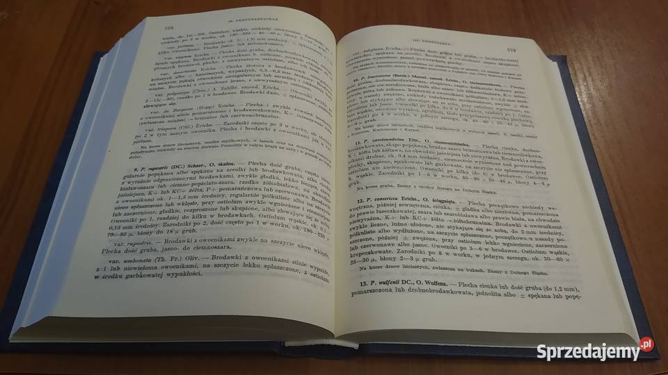 Porosty polskie opisy i klucze do oznaczania pomorskie Gdańsk