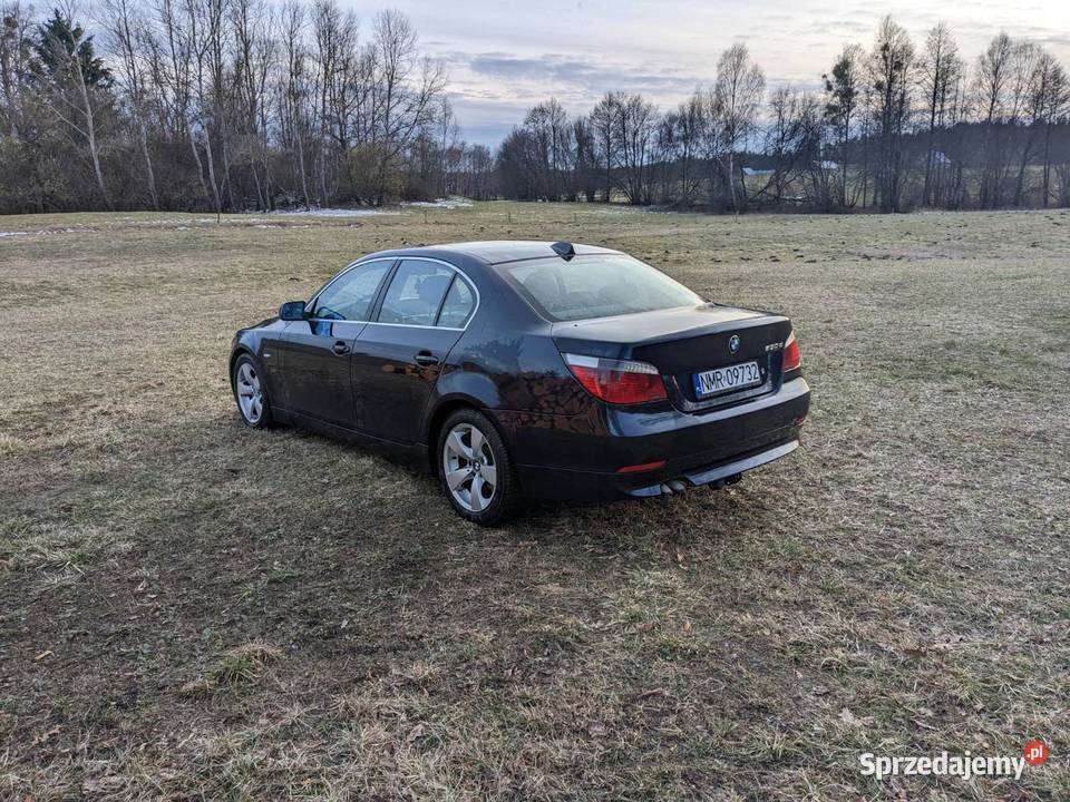 Sprzedam Bmw e60 530D 217 z 2004r uszkodzony
