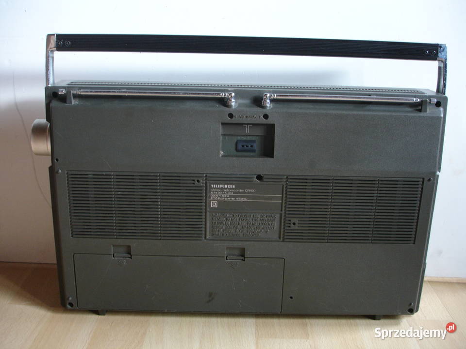 Radiomagnetofon TELEFUNKEN CR100 lubuskie Zielona Góra