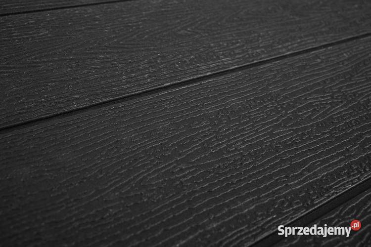 Stół ogrodowy składany czarny 180