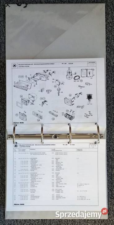 Katalog części Pisten Bully 280 i 260 małopolskie Zakopane