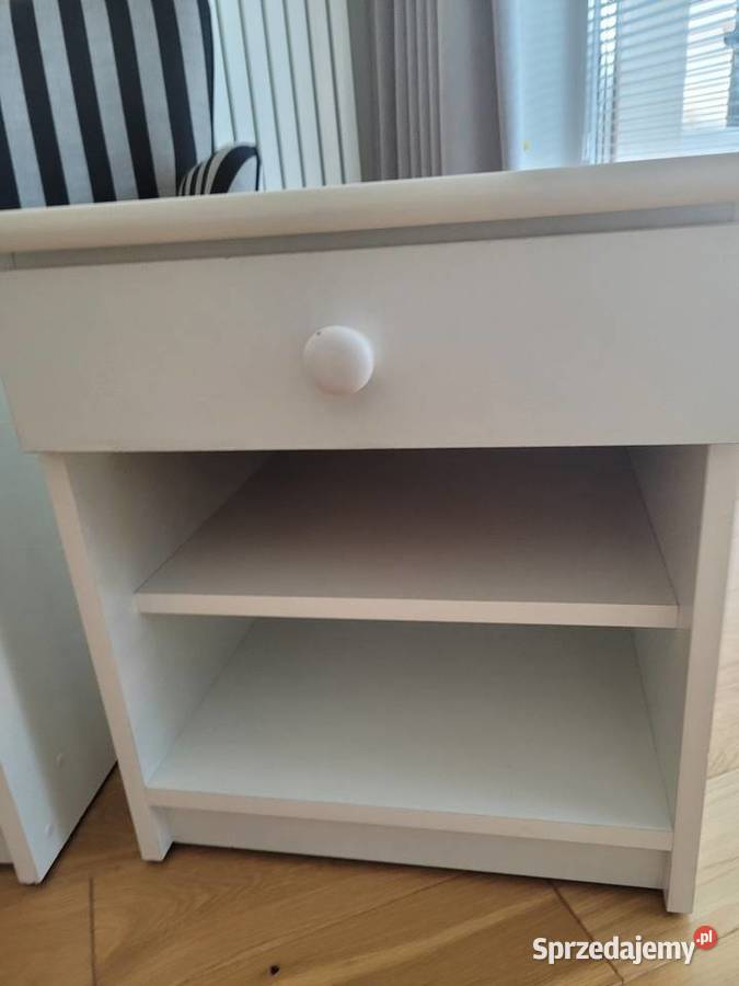 Szafki białe 2 sztuki śląskie Częstochowa