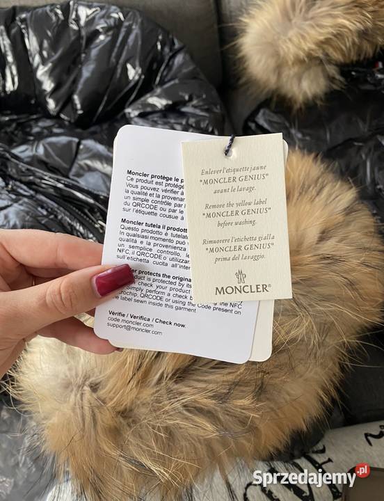 Kurtka damska gęsi puch Moncler puchowa zimowa Warszawa