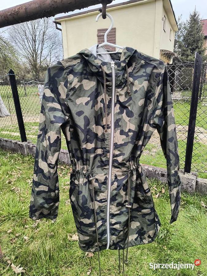 Camouflage Hooded Jacket śląskie Kaniów