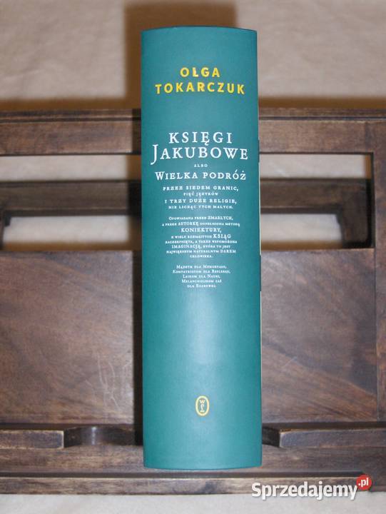 Olga Tokarczuk Księgi Jakubowe NOWA Łódź